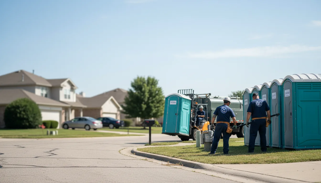 Porta Potty Rental in Des Moines, IA near me